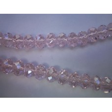 Chinese Crystal Rondelle 7mm x 10mm